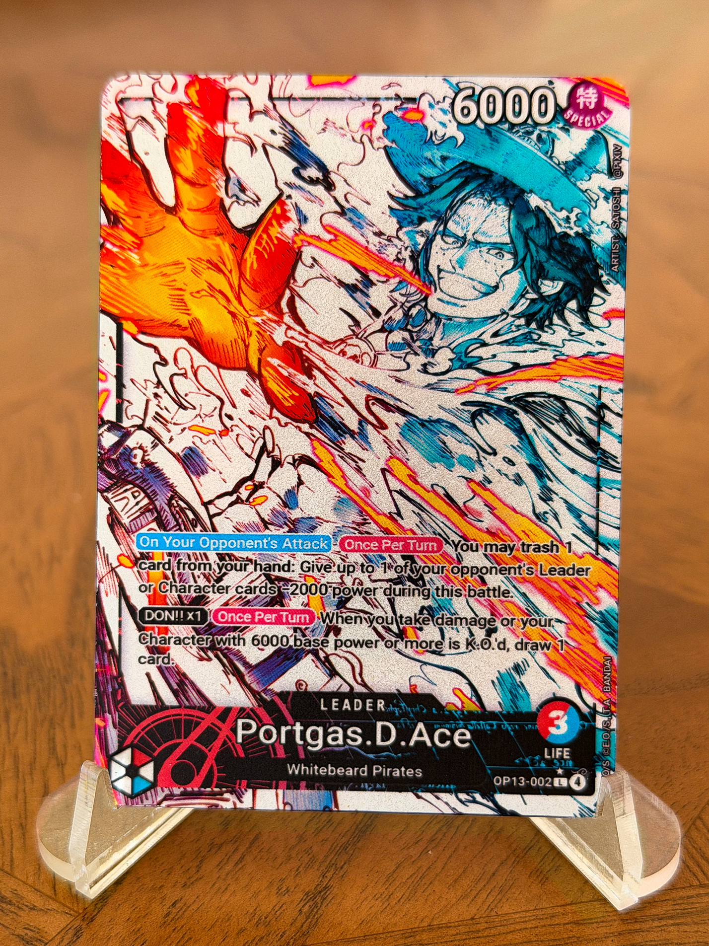 OP13 - Custom Ace Leader (BW Style)