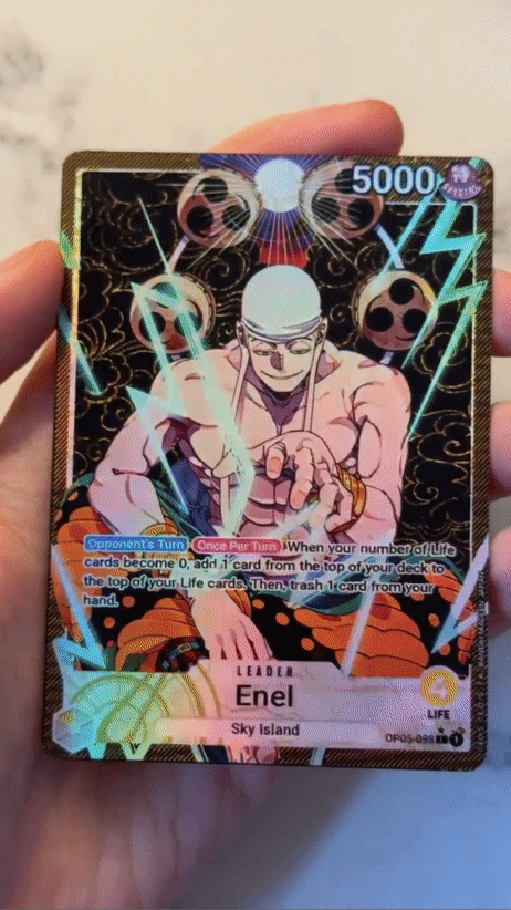 OP05 Custom Enel Leader Card (B) | OPTCG