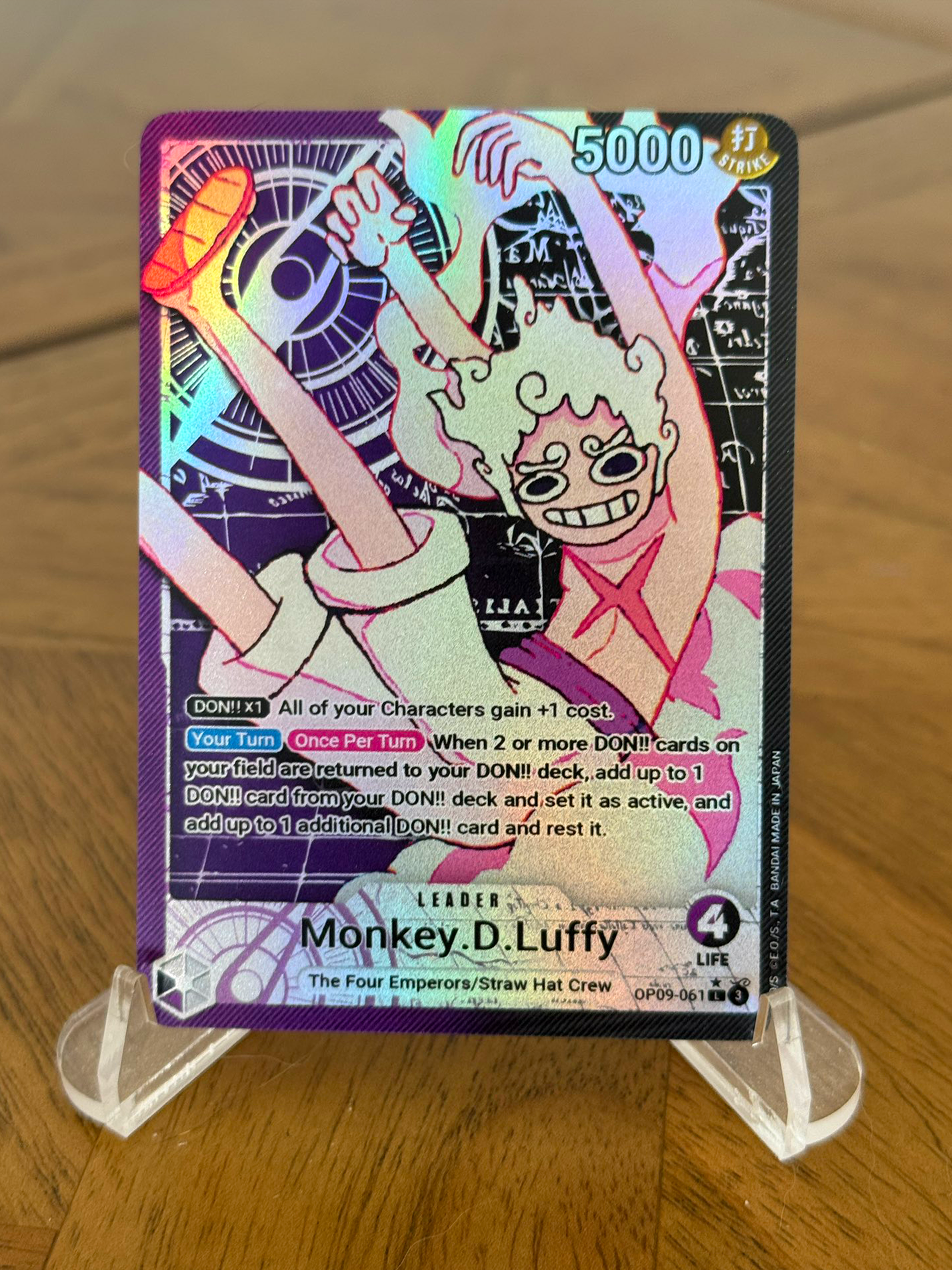 OP09 Custom BP Luffy Leader Card By KayoCustomOPTCG