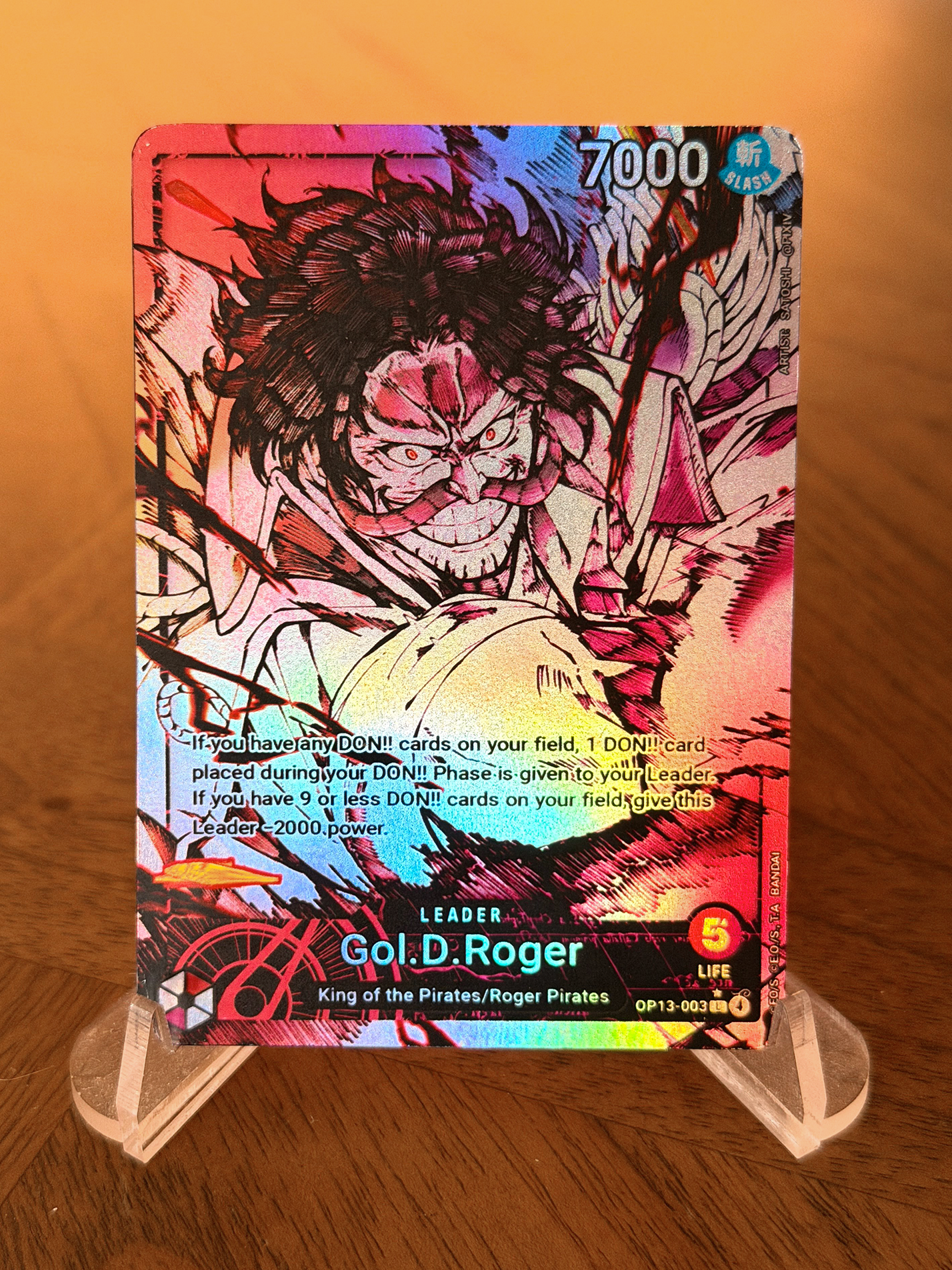 OP13 - Custom Roger Leader (BW Style)