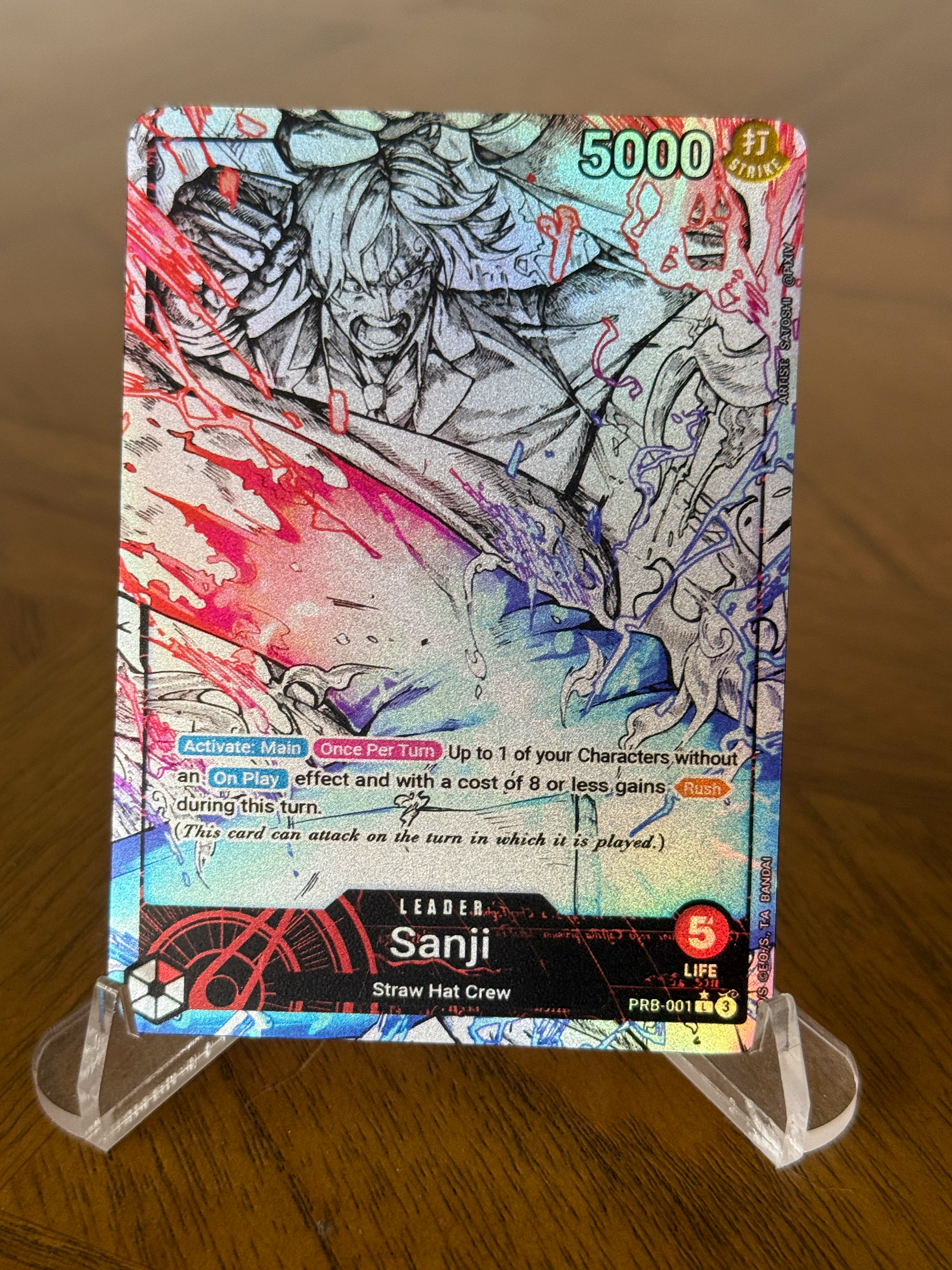 PRB01 Custom Sanji Leader (BW Style)