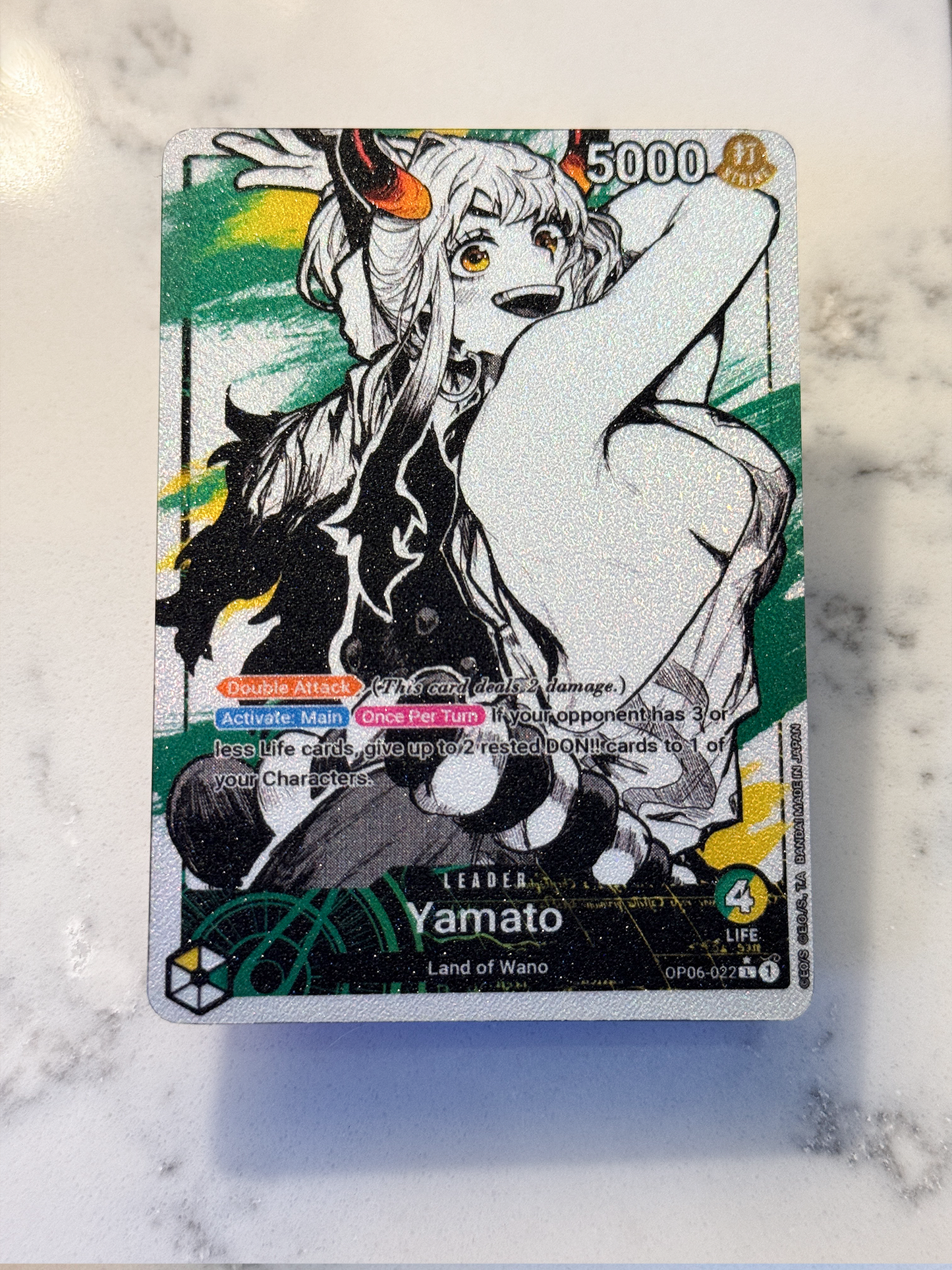 OP06 Custom Yamato Leader Card (B) | OPTCG