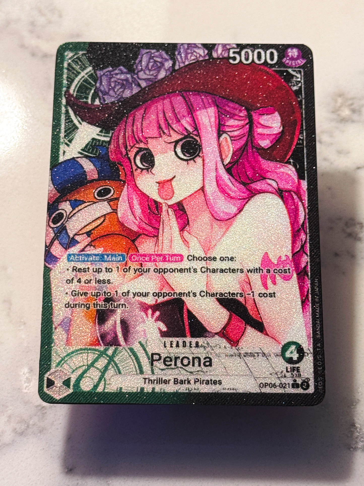 OP06 Custom Perona Leader Card | OPTCG