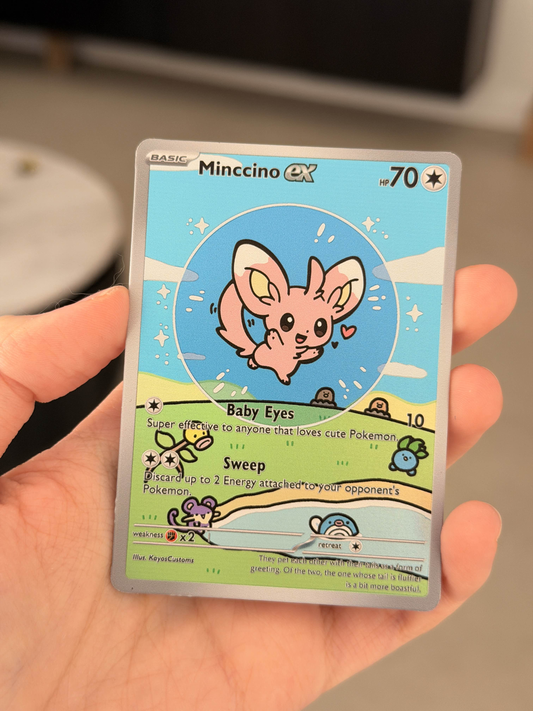 Cute Custom Bubbleccino Card