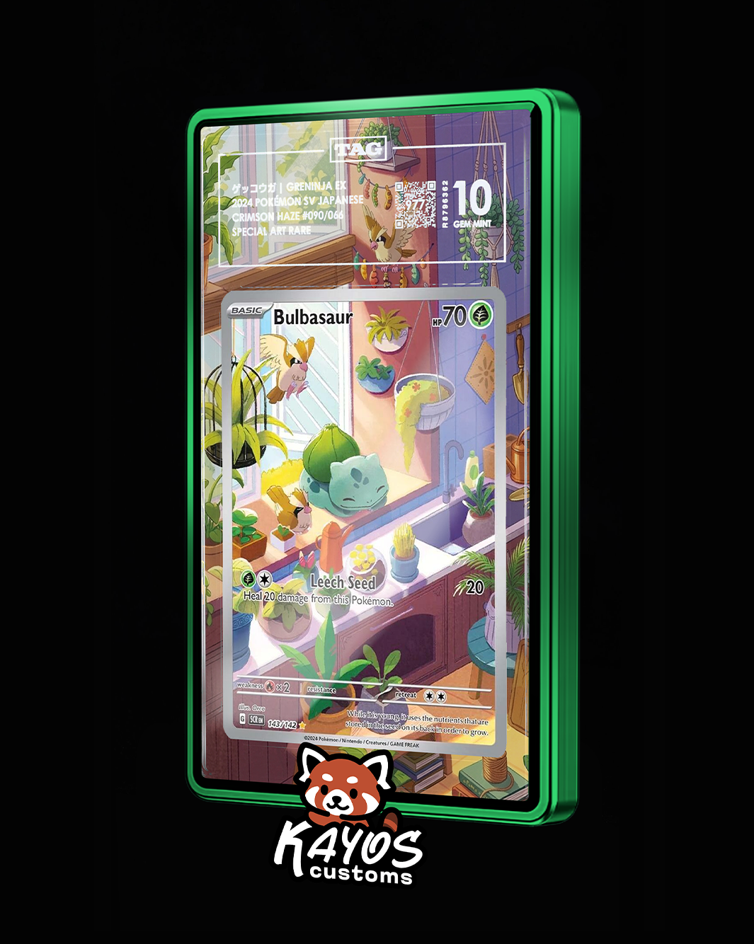 Extended Art - Window Bulbasaur 143