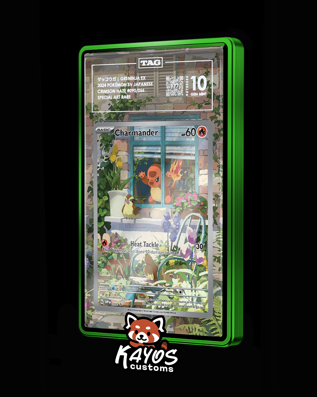 Extended Art - Window Charmander 044 Promo