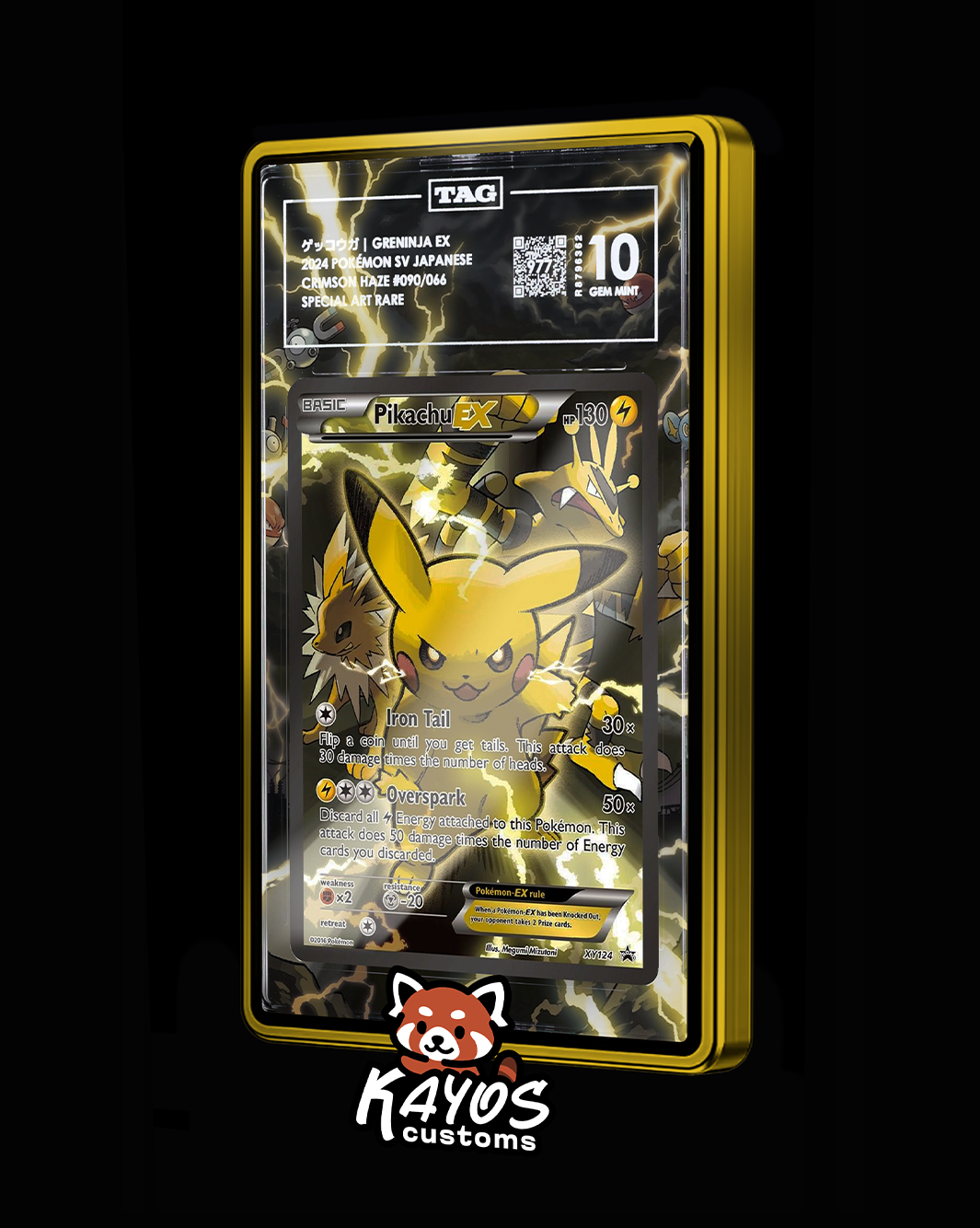 Extended Art - Pikachu XY124 Promo