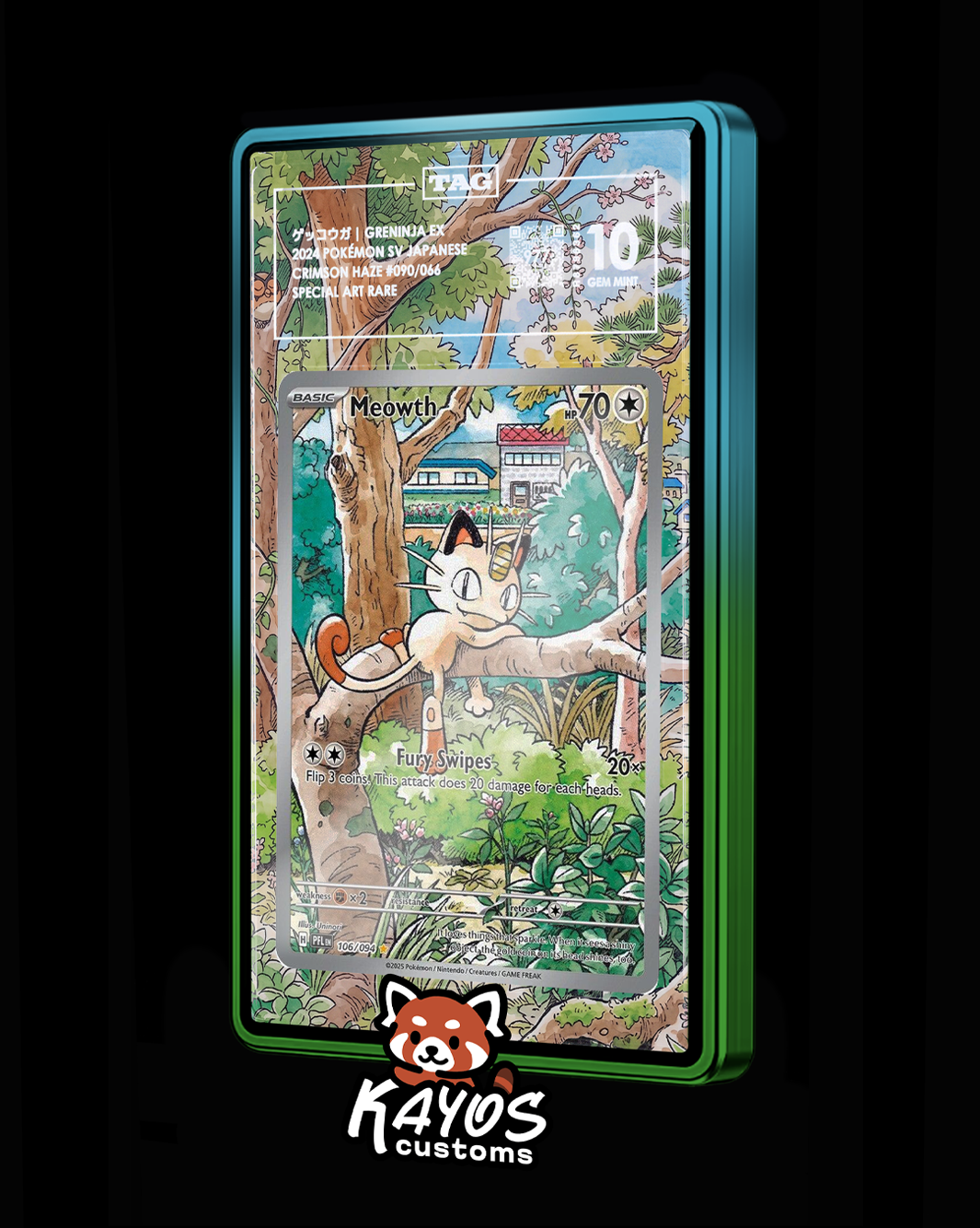 Extended Art - Meowth IR 106