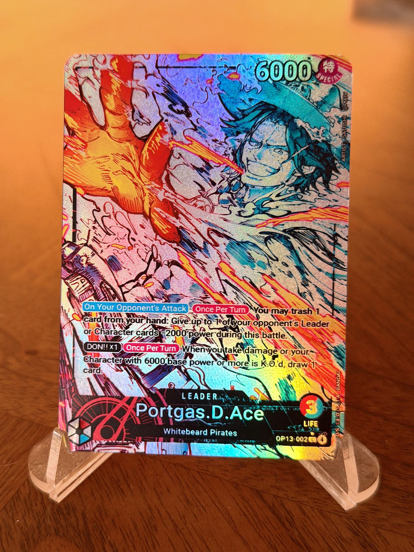 OP13 - Custom Ace Leader (BW Style)