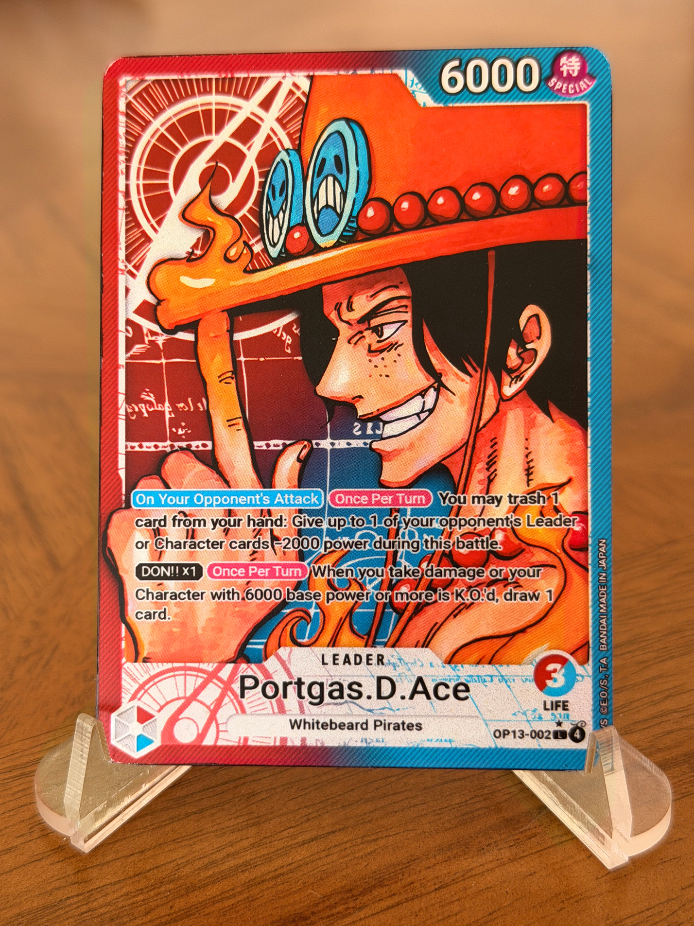 OP13 - Custom Ace Leader (Oda)