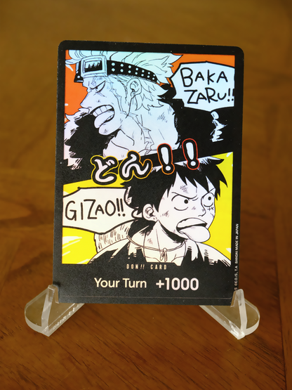 Luffy and Kid Baka Don Card