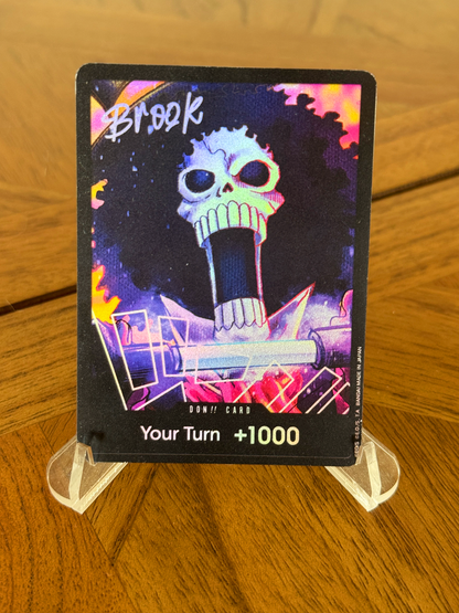 Straw Hat Don Card and Don Set