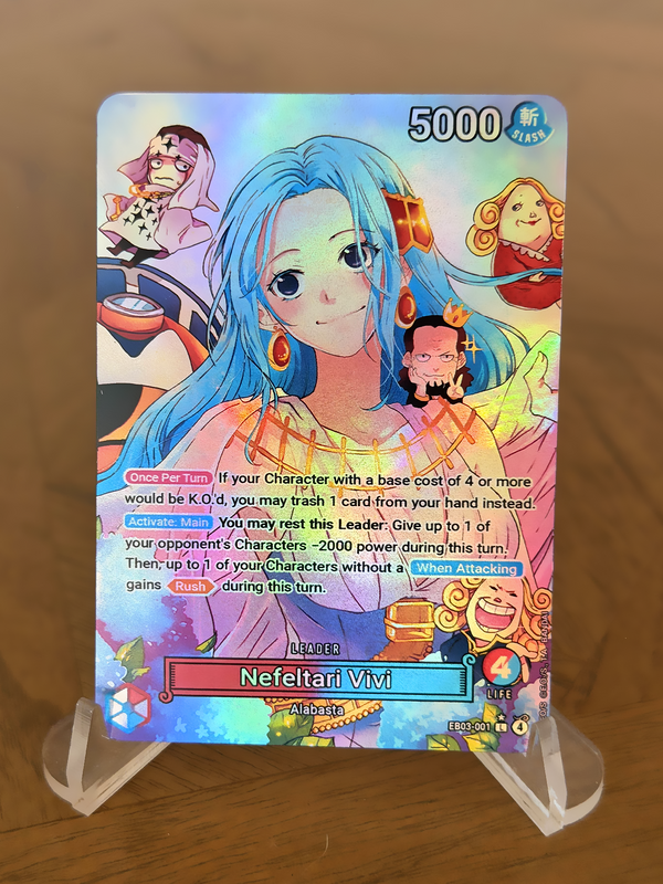 EB03 - Nefeltari Vivi Alabasta Leader Card