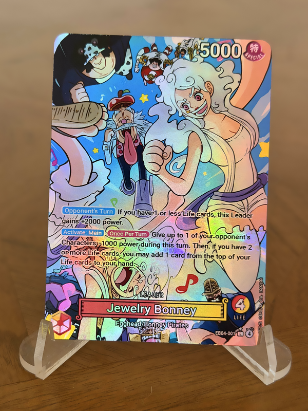 EB04 - Cute Jewelry Bonney Leader Card
