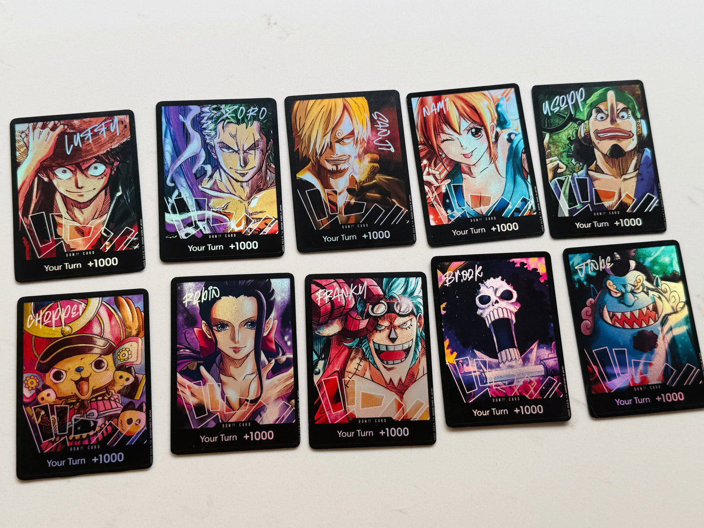 Straw Hat Don Card and Don Set