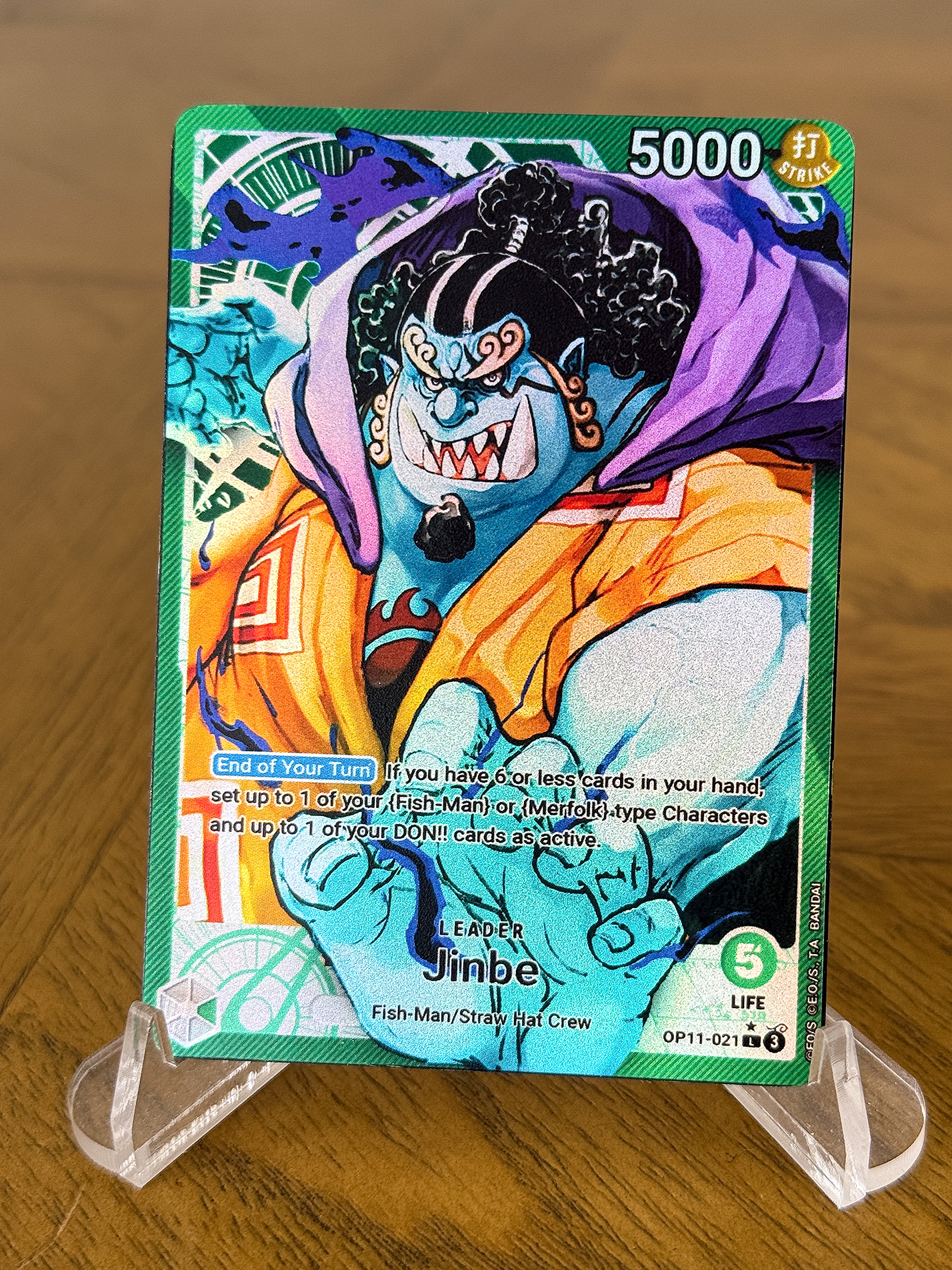 OP11 Custom Jinbe Leader
