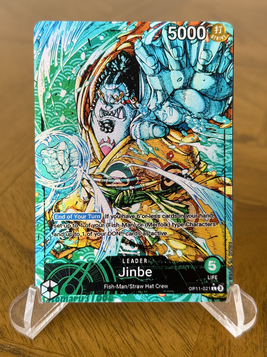 OP11 Custom Jinbe Leader - Full Art
