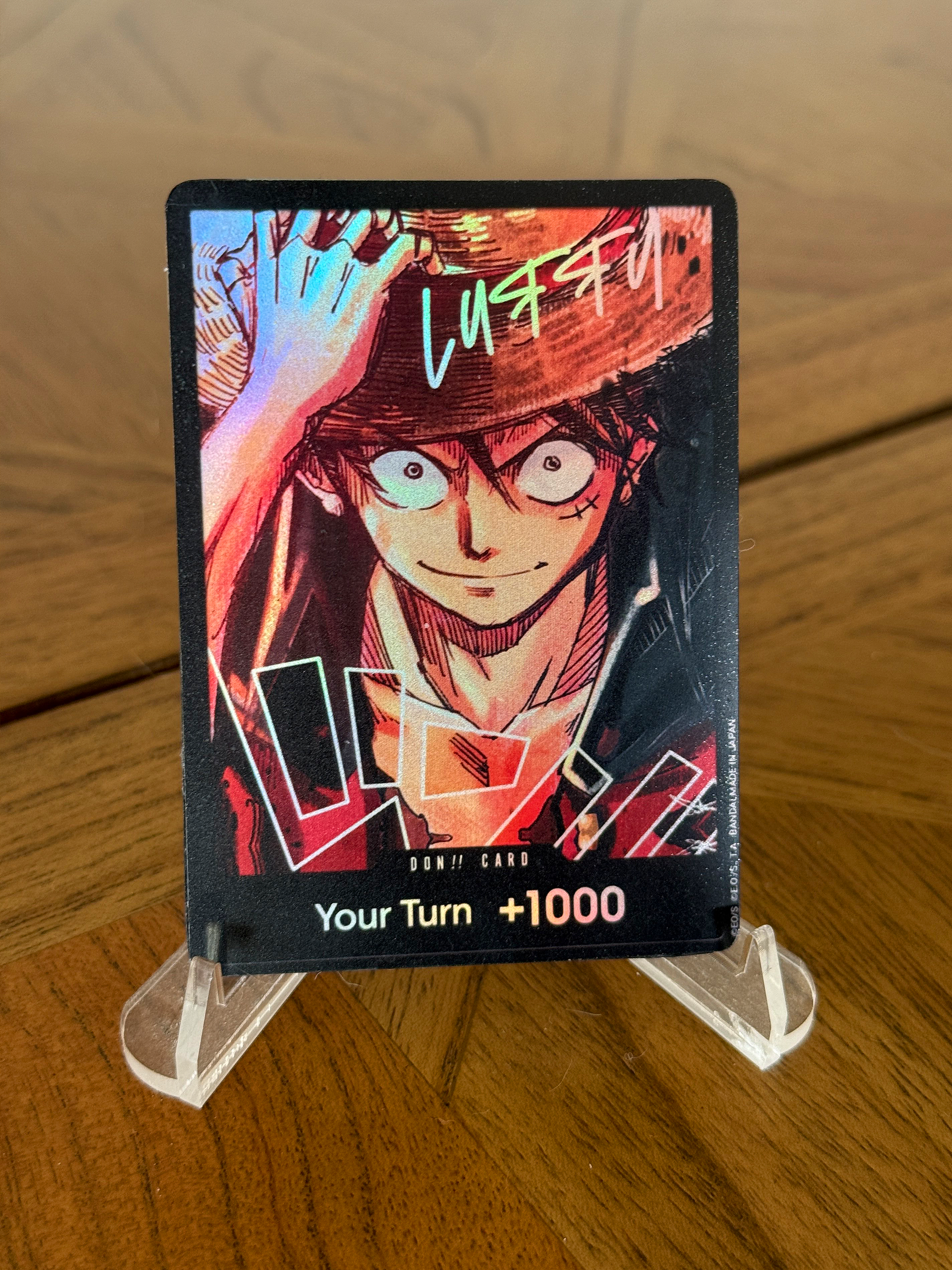 Straw Hat Don Card and Don Set