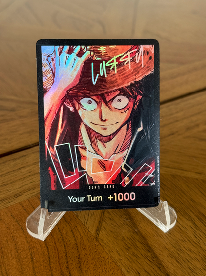 Straw Hat Don Card and Don Set