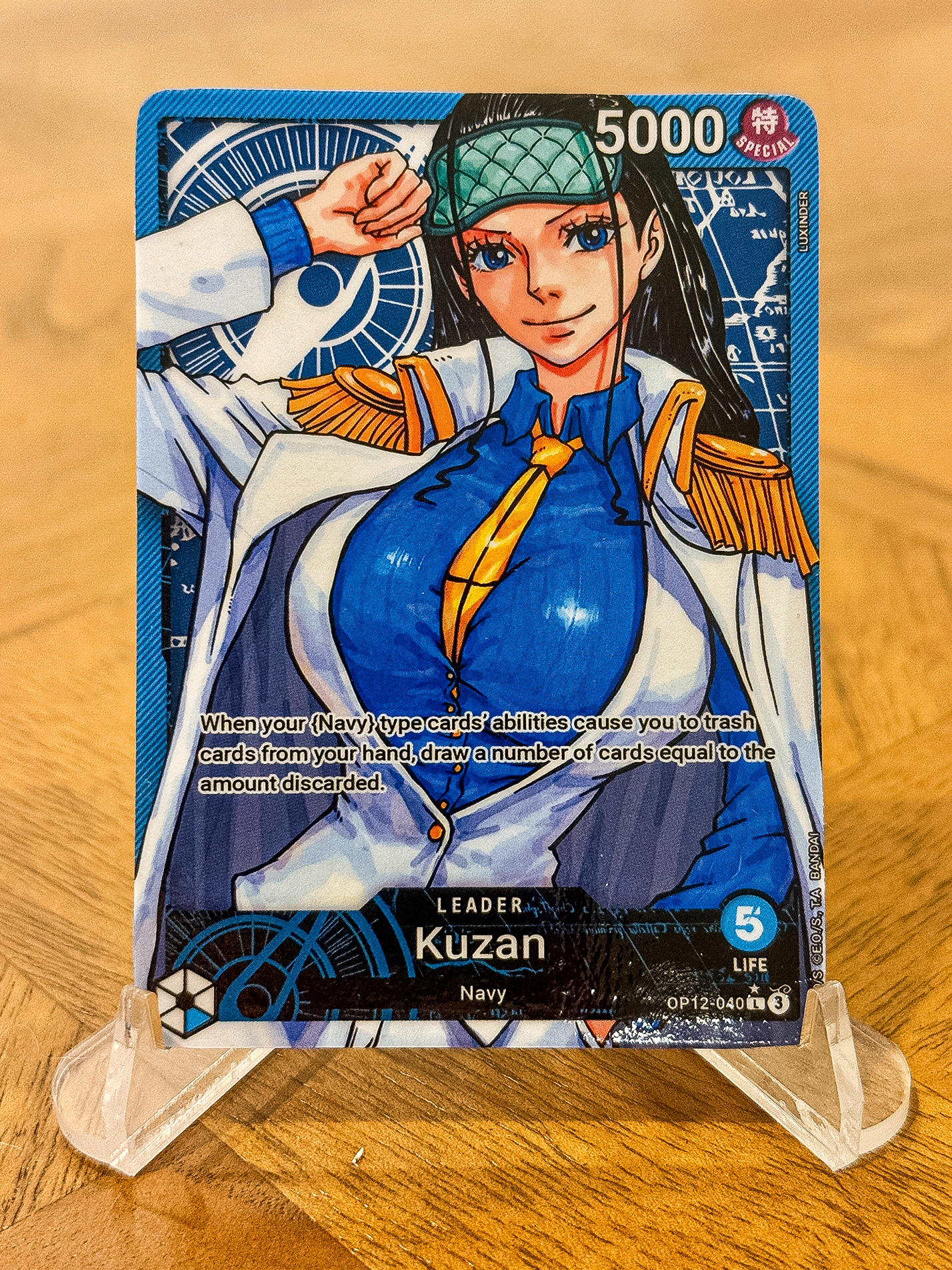 OP12 - Custom Kuzan (Robin) Leader