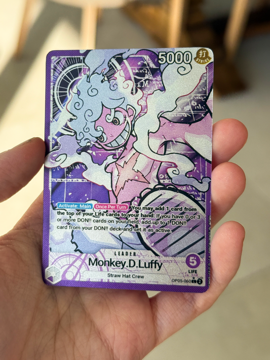 OP05 Custom Luffy Leader Card 2 | OPTCG