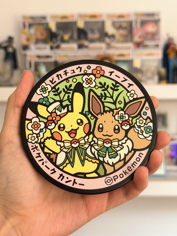 Pikachu Eevee Pokemon Coaster