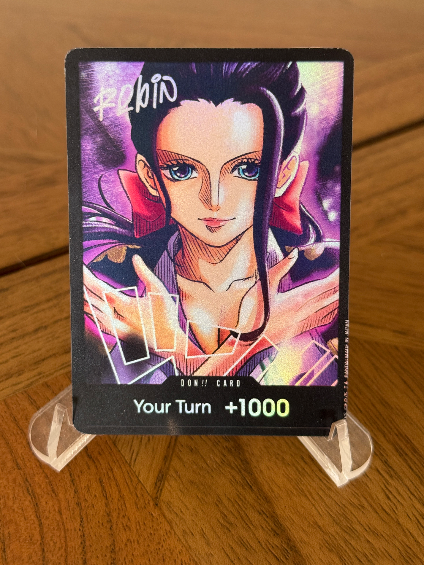 Straw Hat Don Card and Don Set