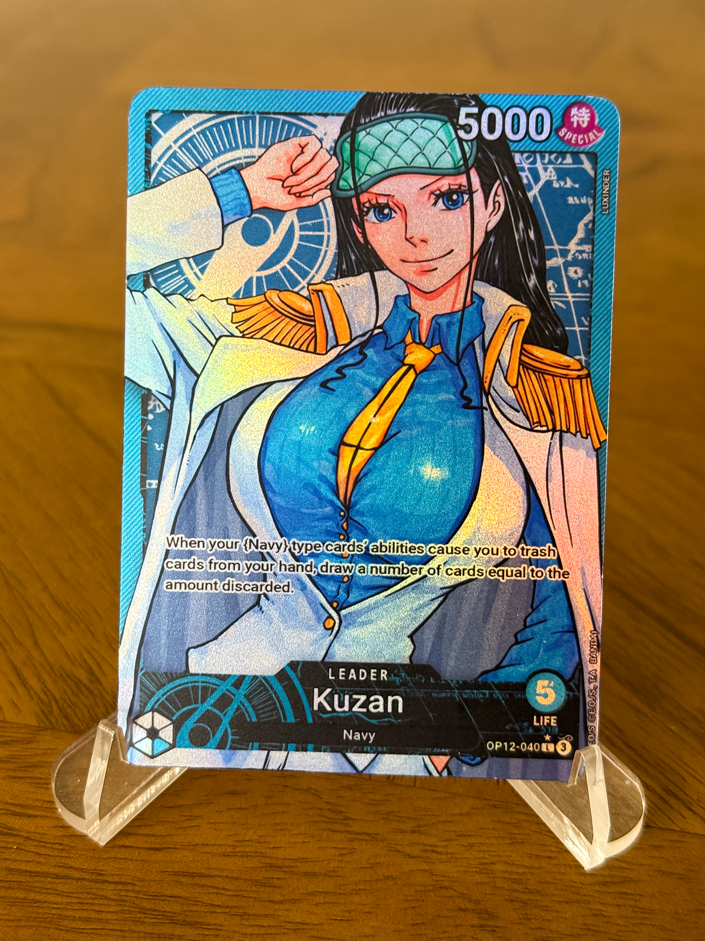 OP12 - Custom Kuzan (Robin) Leader