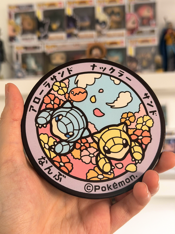 Cute Sandshrew Pokemon Coaster