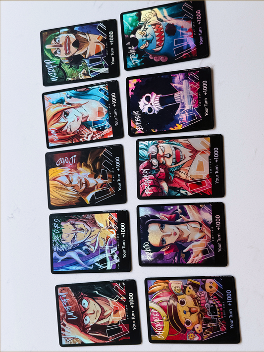 Straw Hat Don Card and Don Set