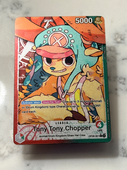 OP08 Custom Chopper Leader Card | OPTCG – KayosCustoms
