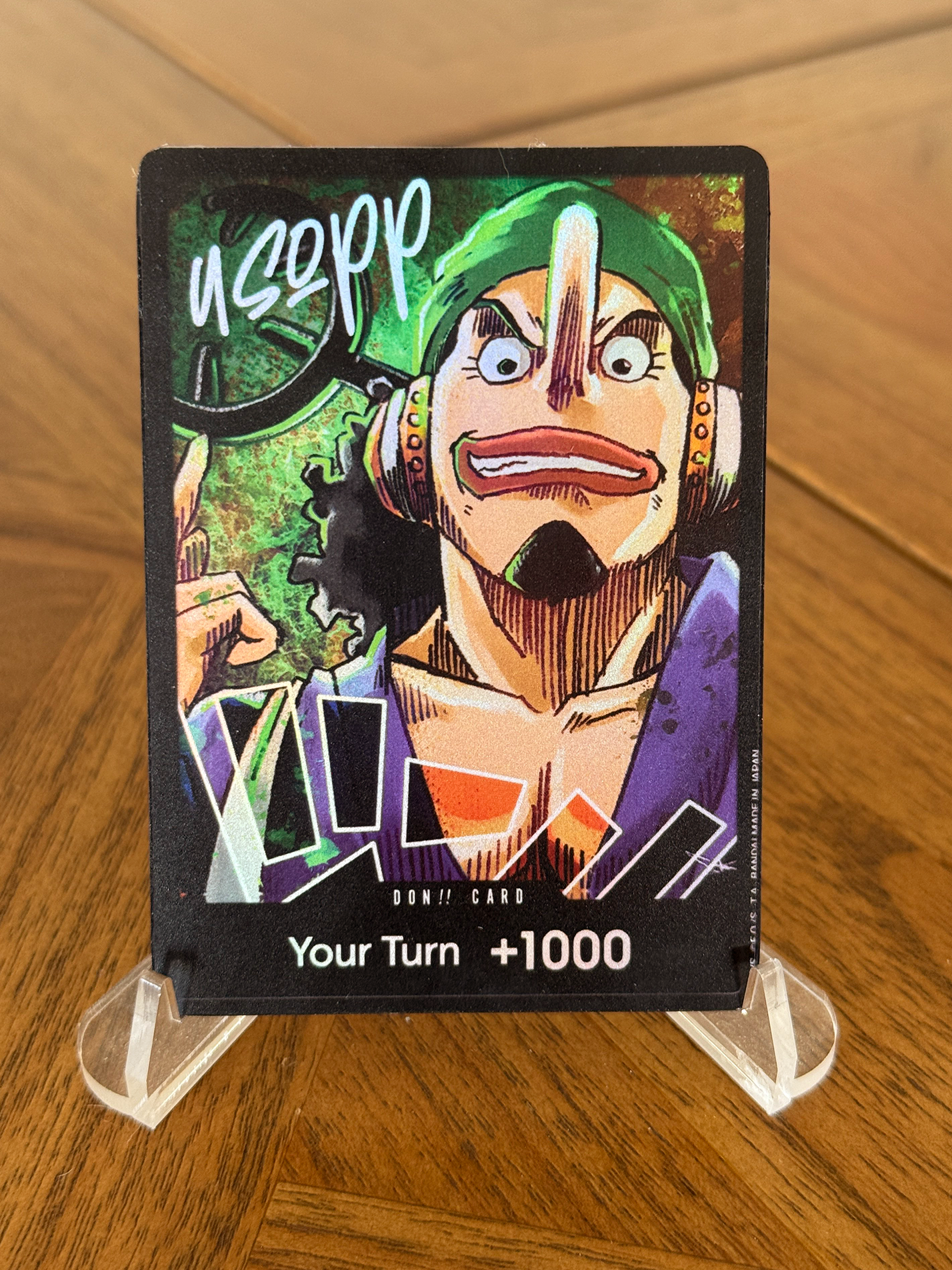 Straw Hat Don Card and Don Set