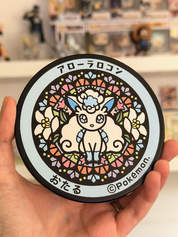 Cute Alolan Vulpix Coaster