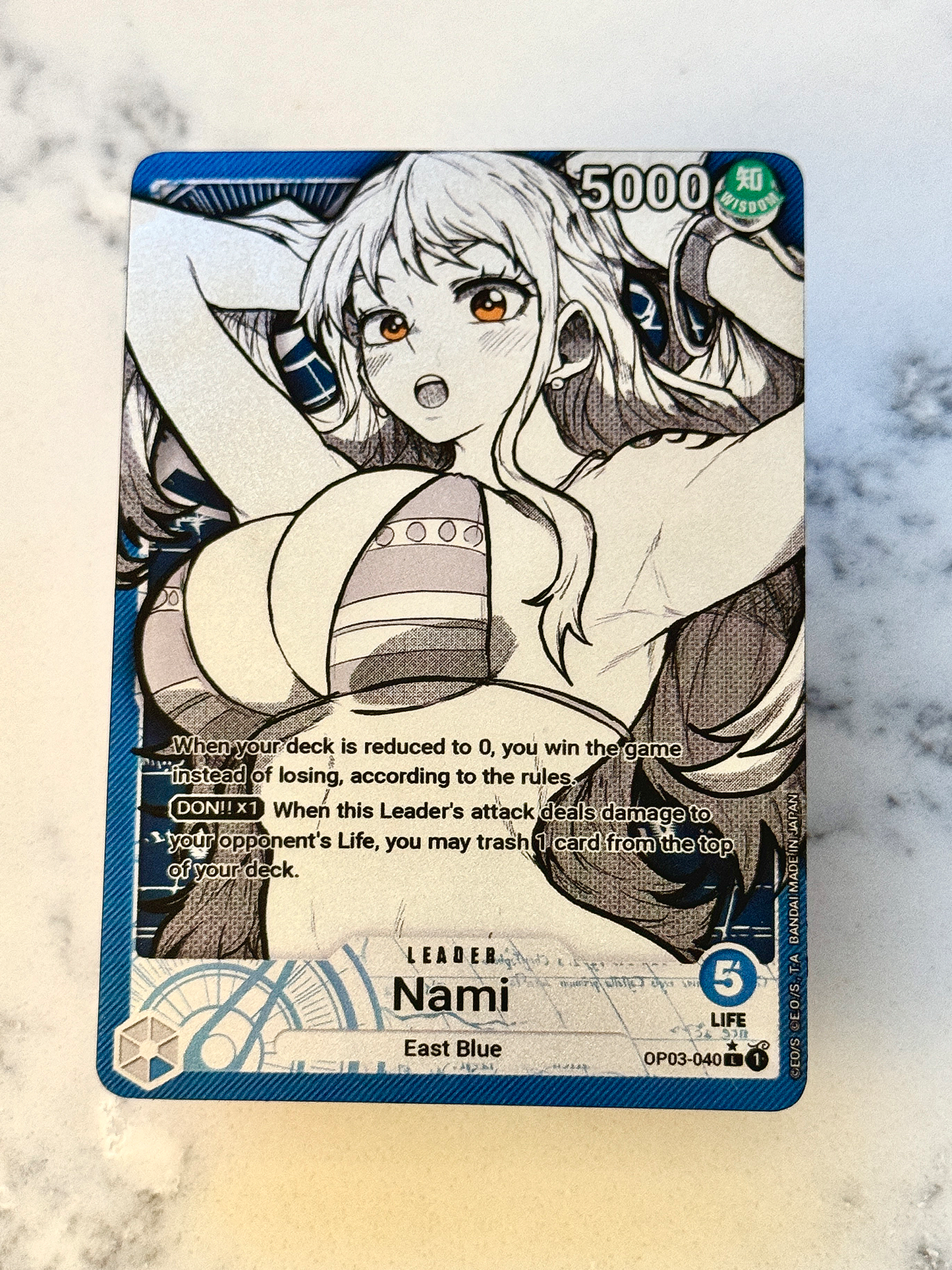Custom Waifu Leader Card | OPTCG