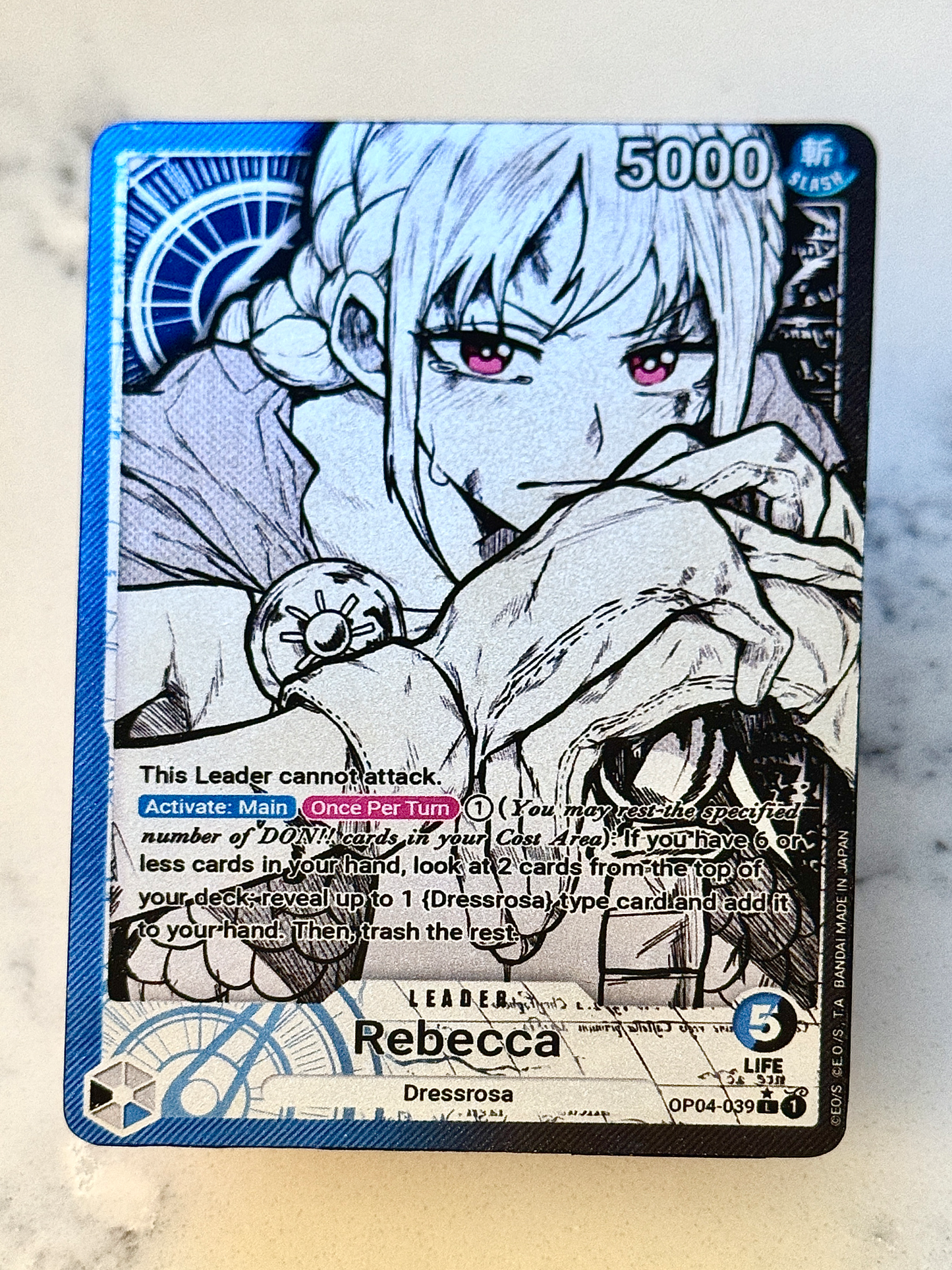 Custom Waifu Leader Card | OPTCG