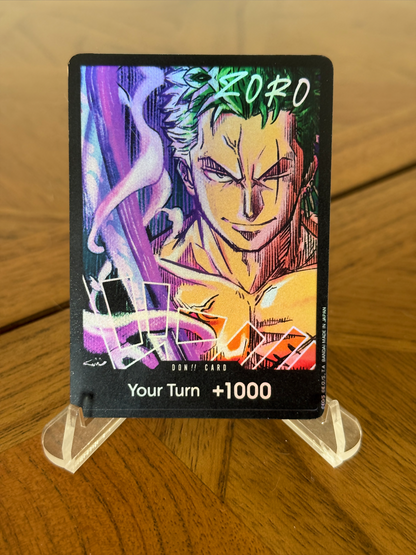 Straw Hat Don Card and Don Set