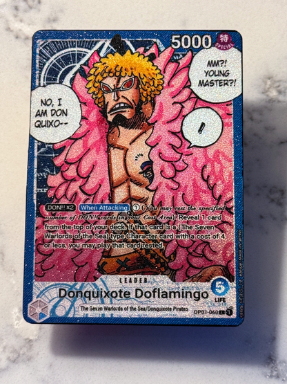 OP01 Custom (not) Donquixote Doflamingo Leader Card | OPTCG