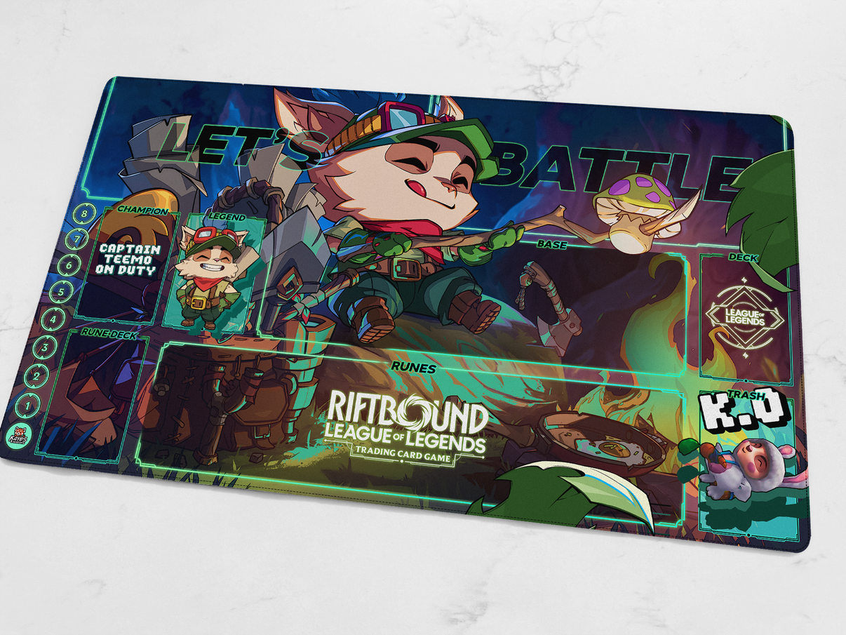 Custom Riftbound Teemo Playmat – KayosCustoms