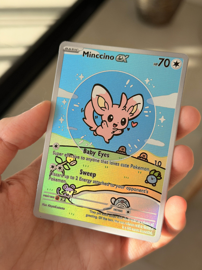 Cute Custom Bubbleccino Card
