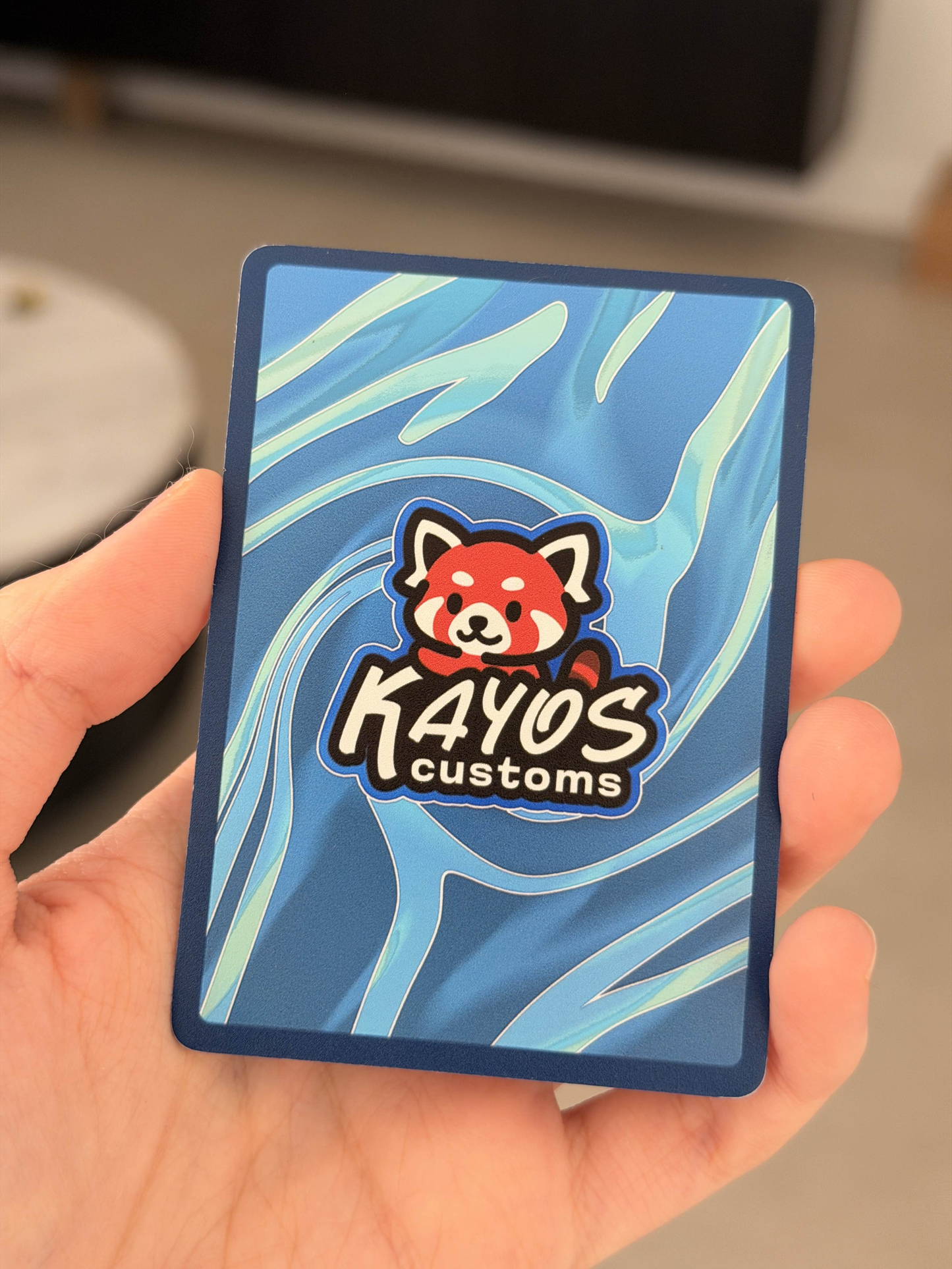 Cute Custom Bubbleccino Card