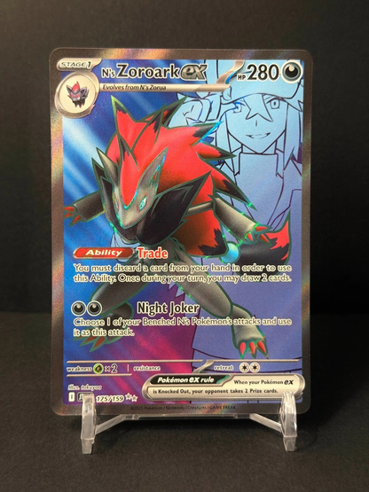 Pokemon N's Zoroark ex 175/159 Full Art