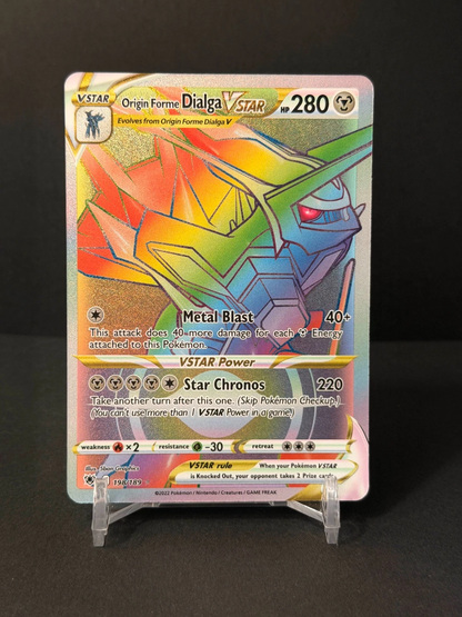 Pokemon Origin Forme Dialga VSTAR 198/189