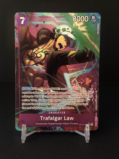 One Piece Trafalgar Law OP12-073 SR AA