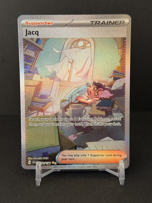 Pokemon Jacq 250/198 Scarlet & Violet SIR