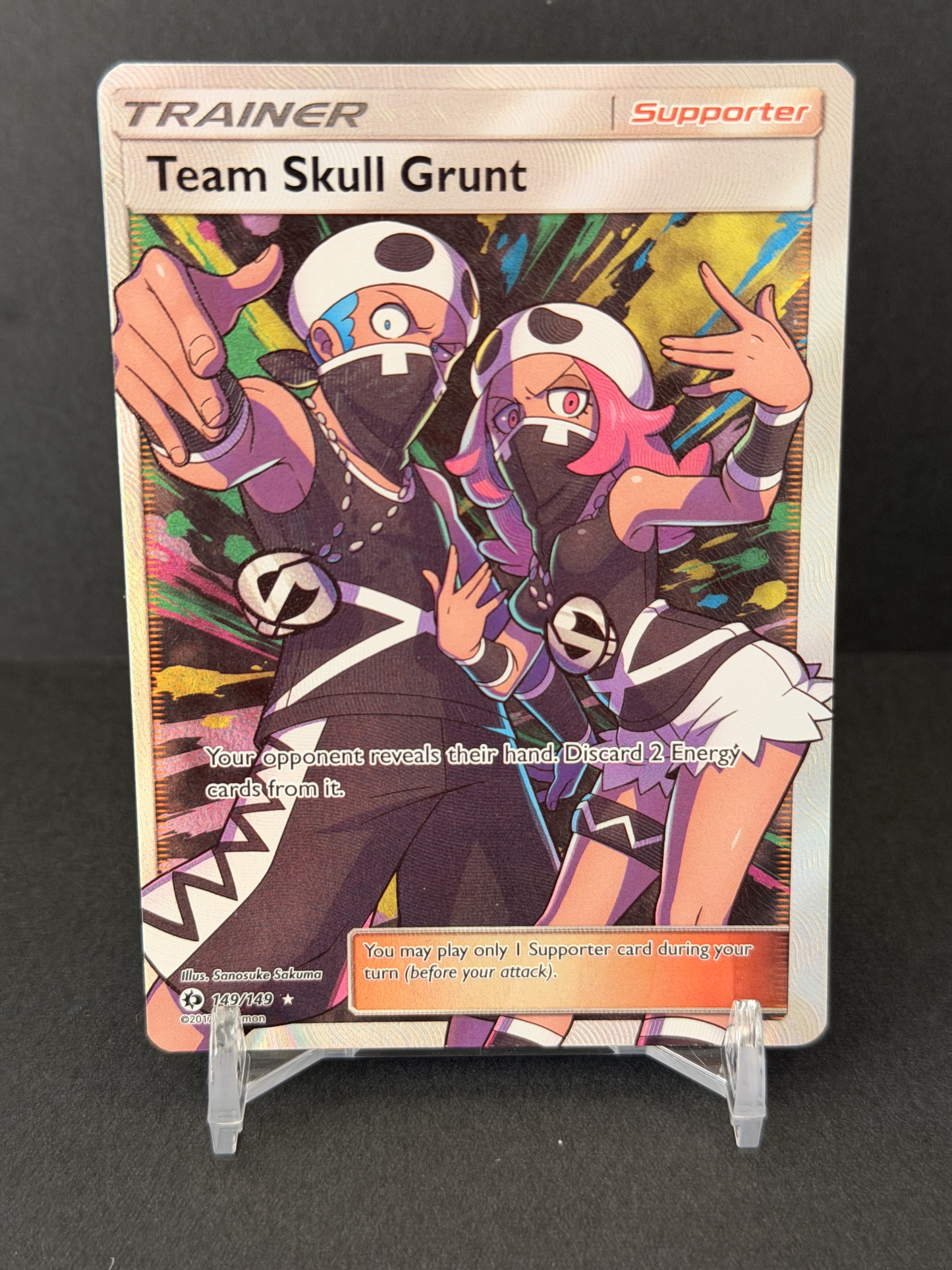 Pokémon TCG Team Skull Grunt Sun & Moon 149/149
