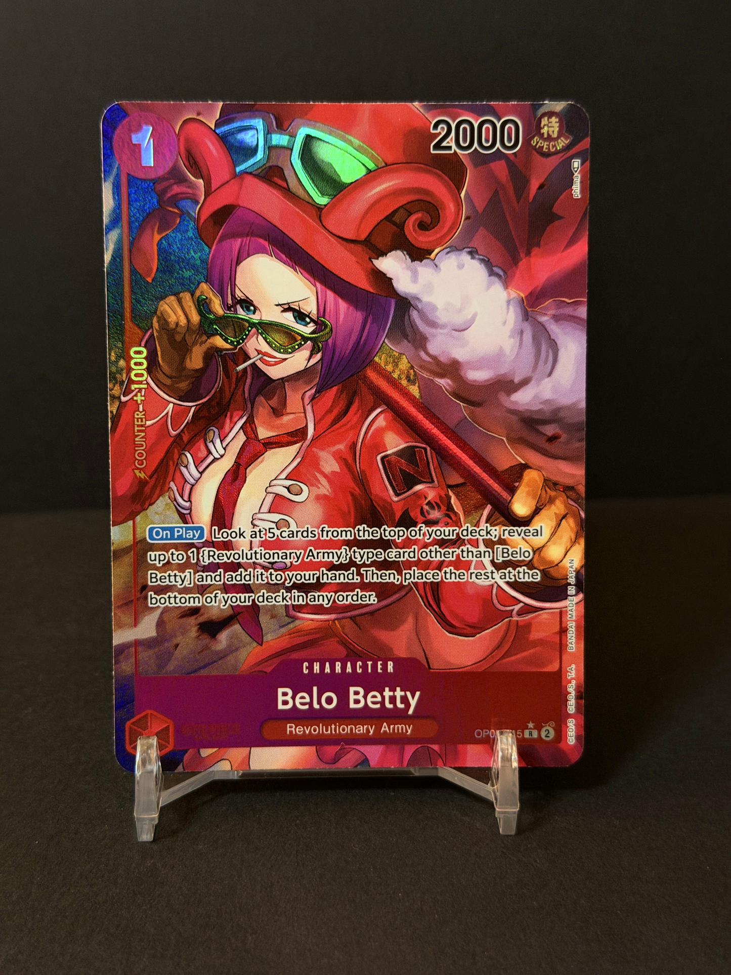 Belo Betty (015) (Alternate Art) OP05-015