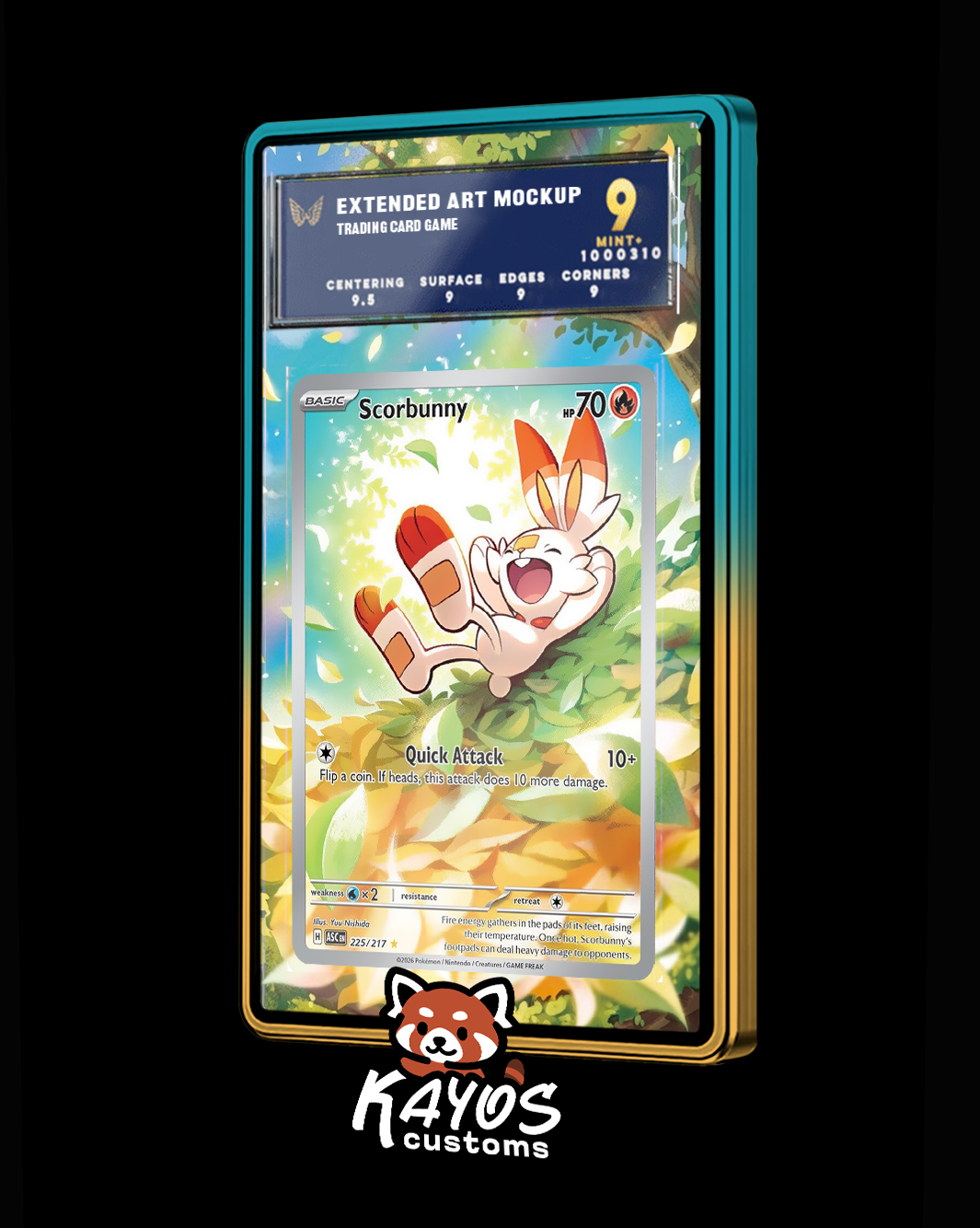 Extended Art - Scorbunny 225