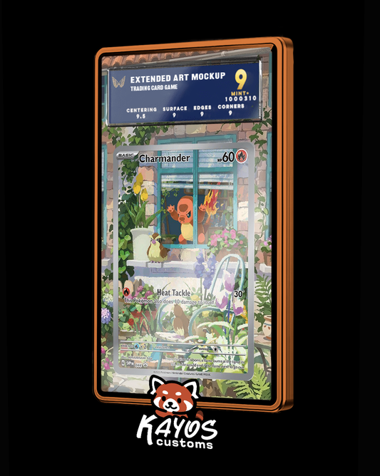 Extended Art - Window Charmander 044 Promo