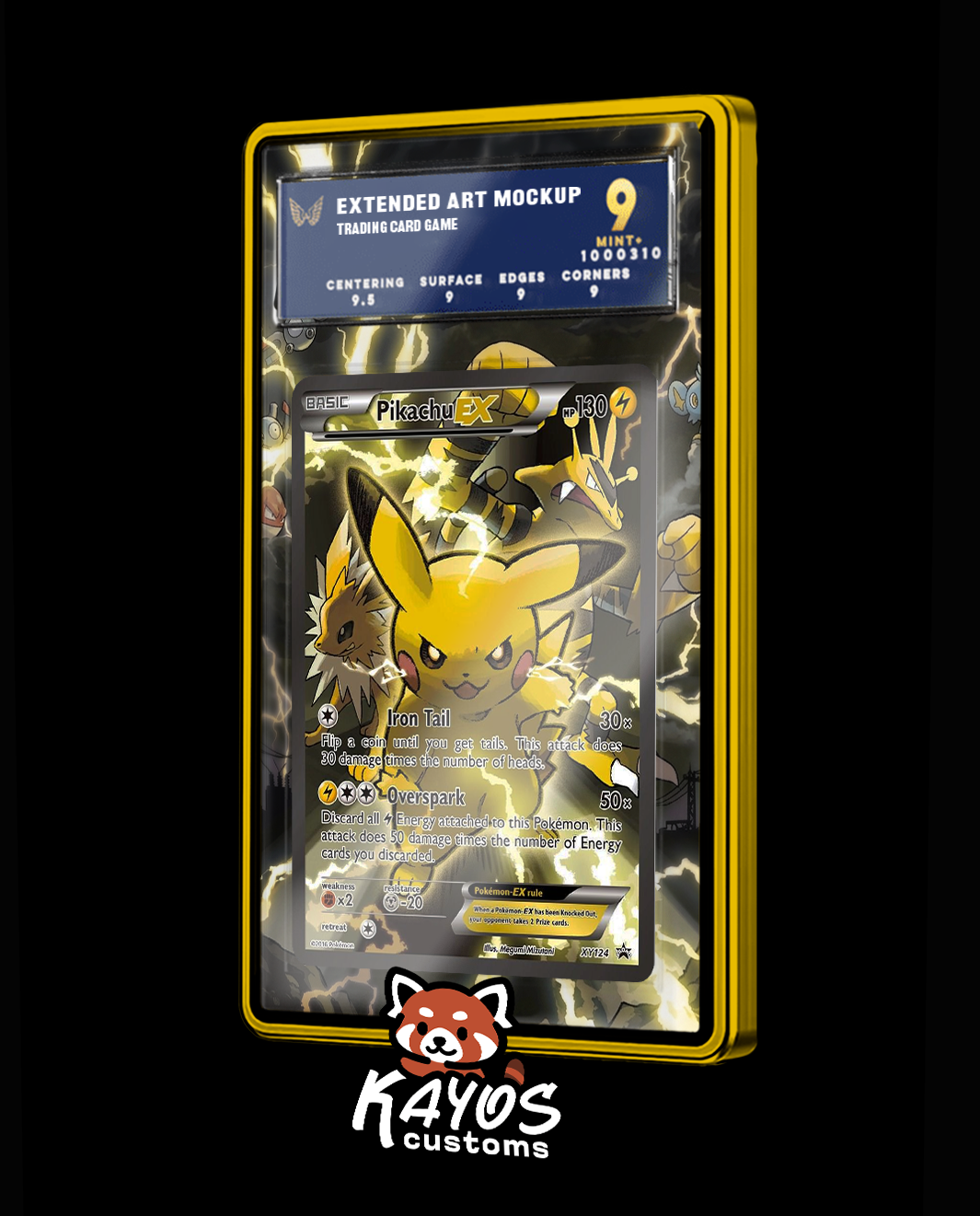 Extended Art - Pikachu XY124 Promo