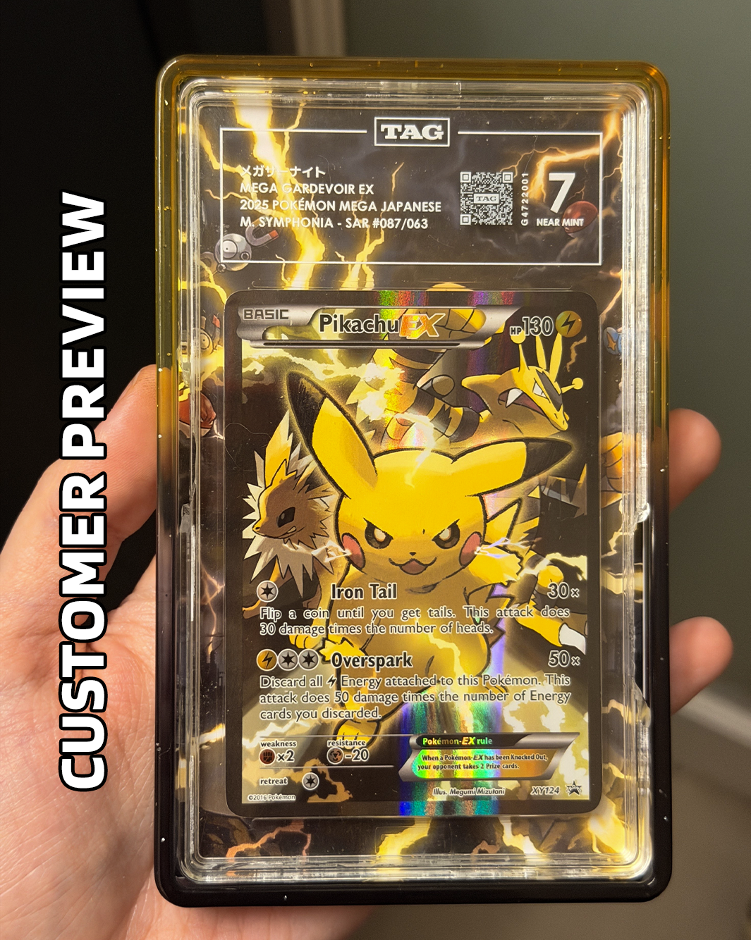 Extended Art - Pikachu XY124 Promo